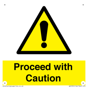 Proceed with Caution